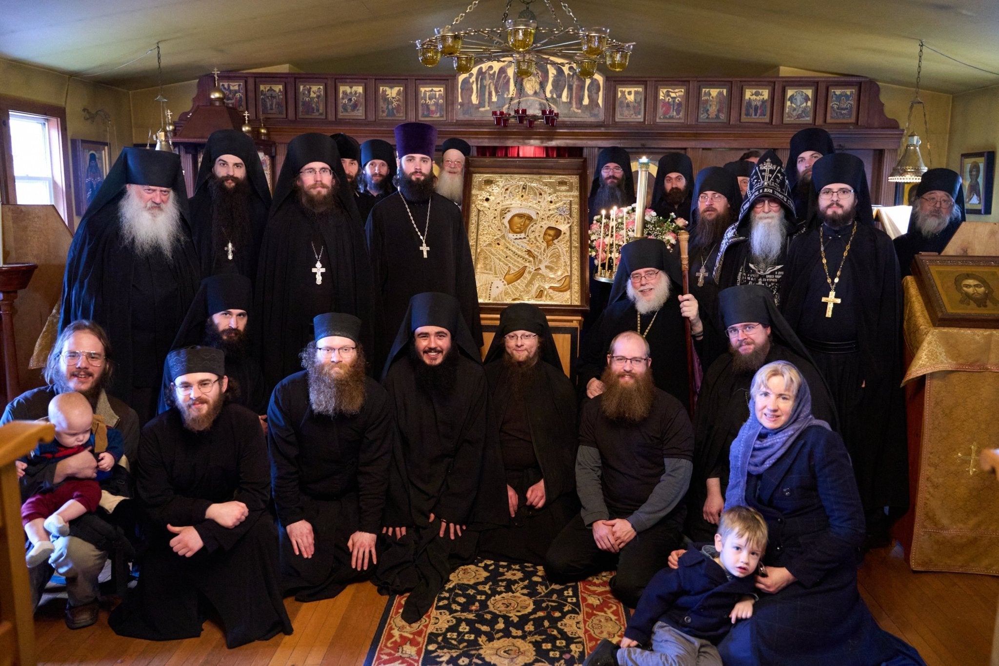 Chicago Tikhvin Icon Visits Holy Cross