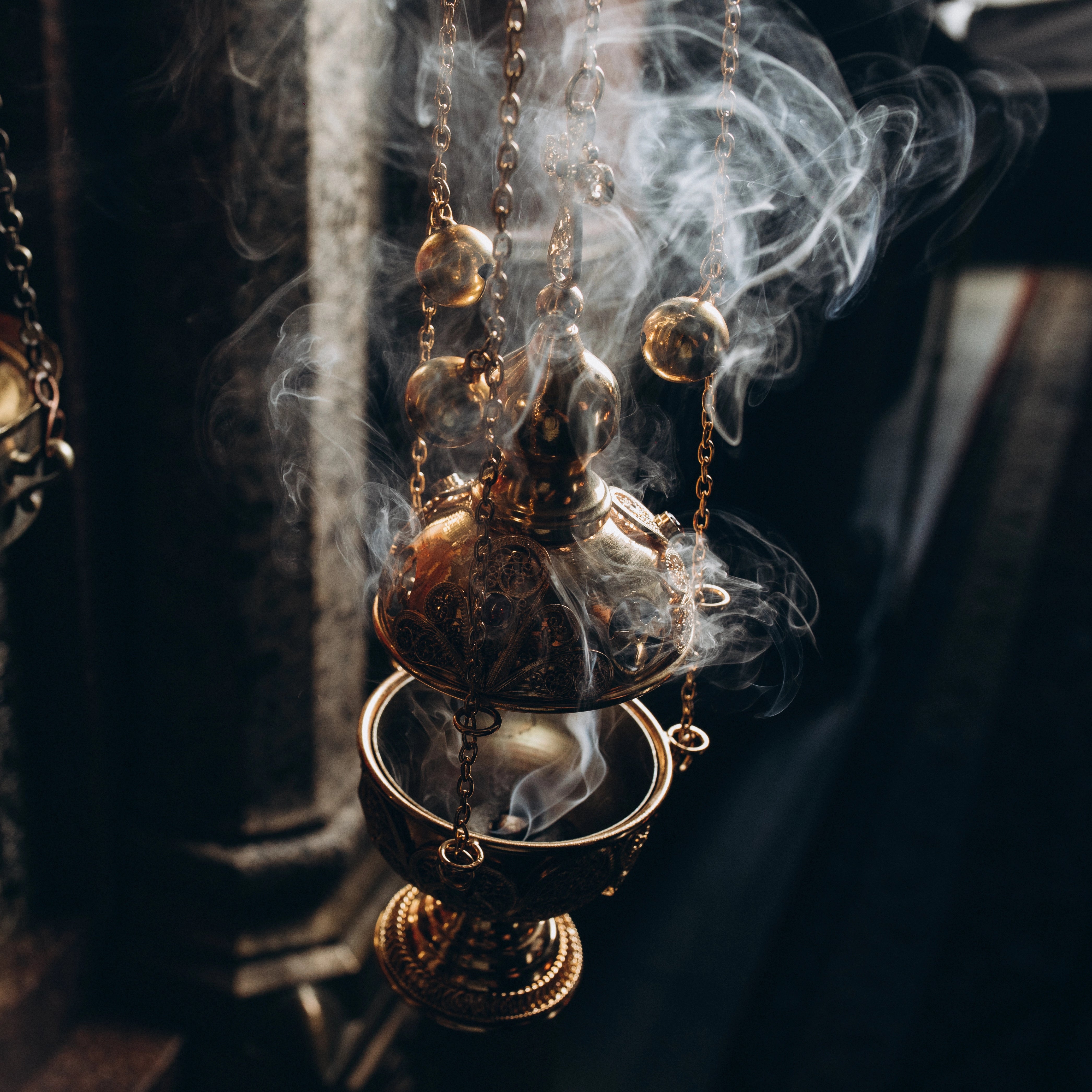 Incense & Worship - Holy Cross Monastery