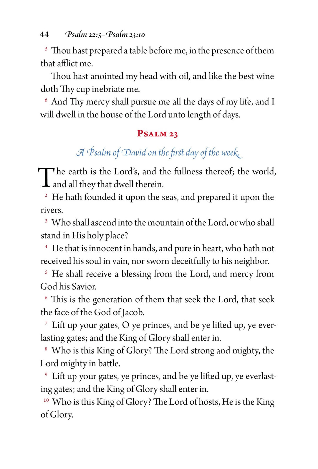 The Psalter (CTOS) - Holy Cross Monastery