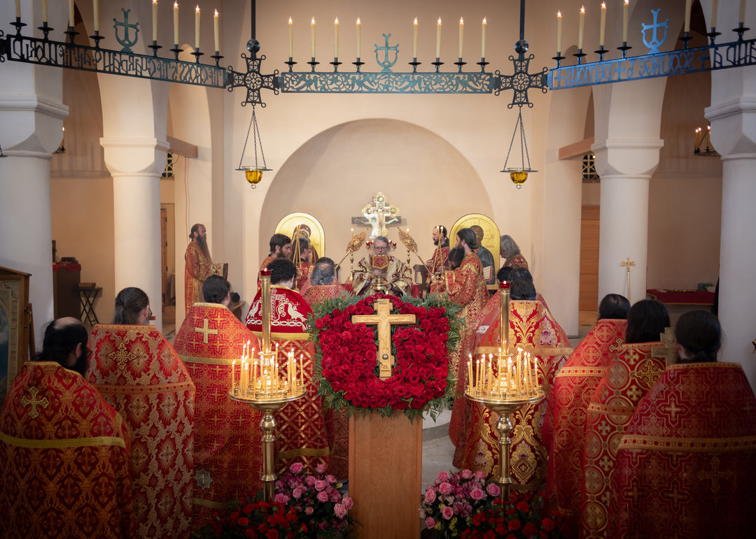 Metropolitan Jonah Celebrates Exaltation & Pilgrimage Weekend at Holy Cross Monastery