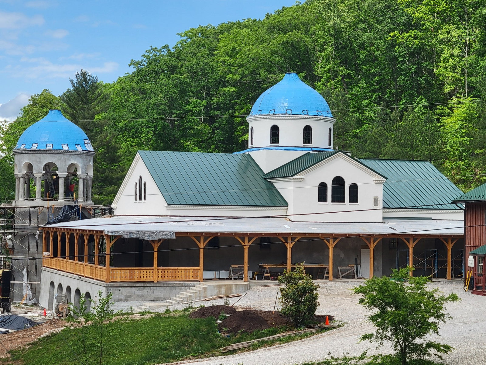 Church Construction Update - July 2024 - Holy Cross Monastery