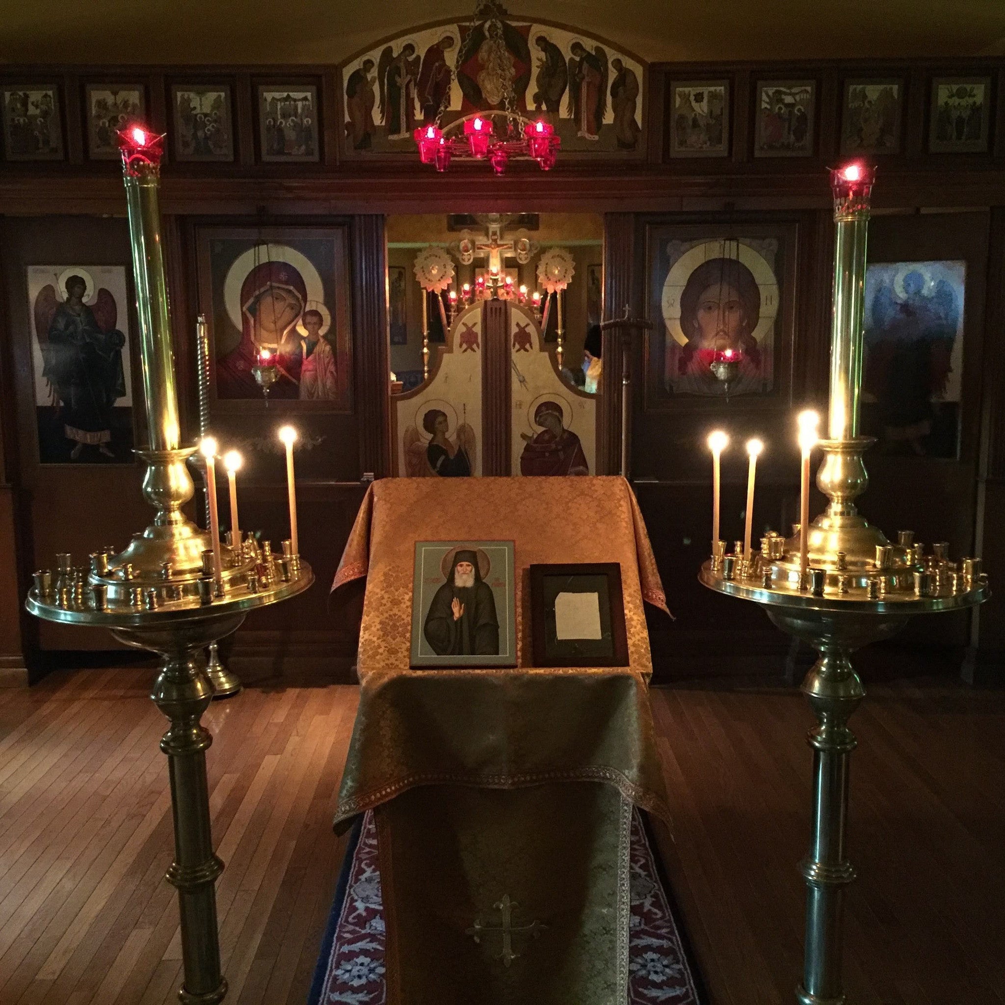 English Service to St. Paisios the Athonite Celebrated at the Hermitage