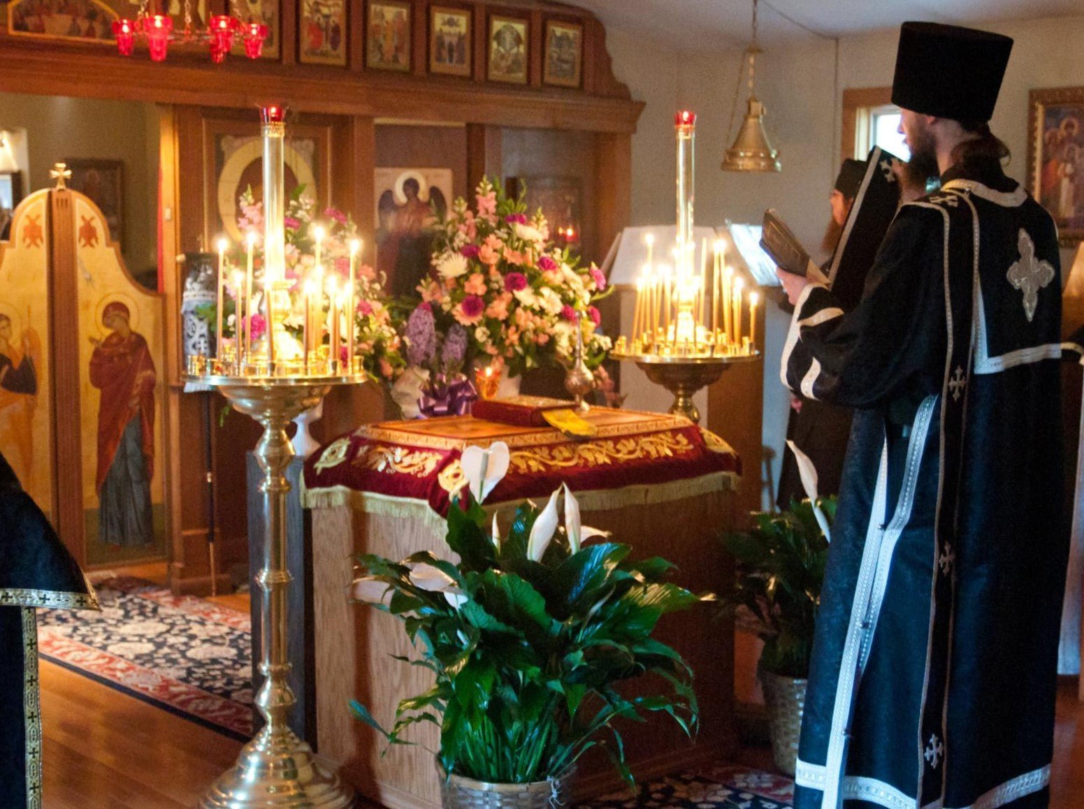 Liturgical Schedule for Holy Week - Holy Cross Monastery