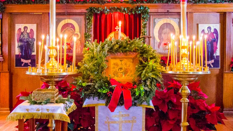 Liturgical Schedule for Nativity - Holy Cross Monastery