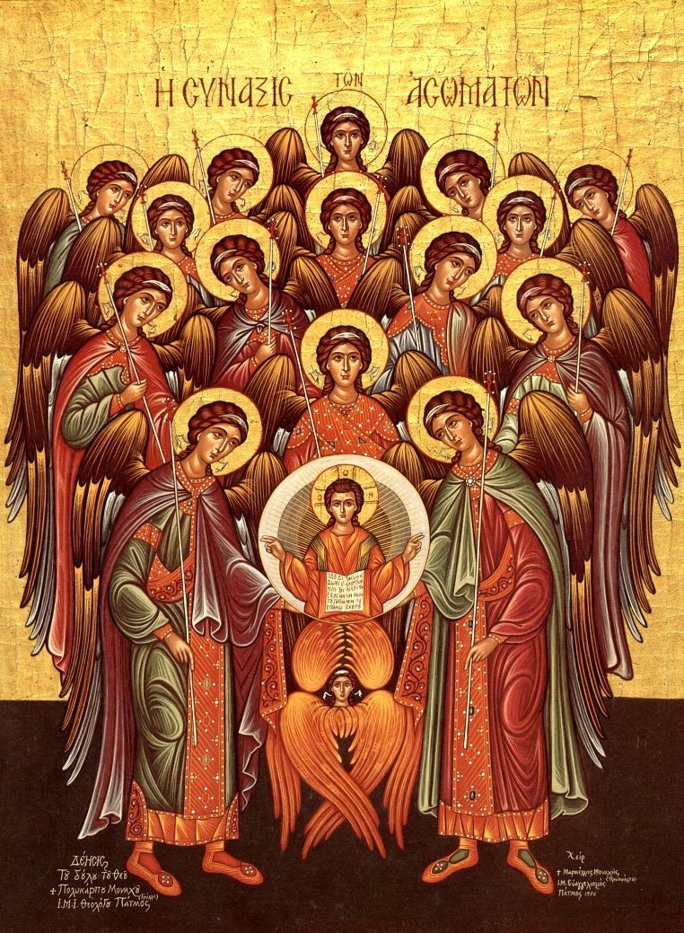 Making Angels Out of Men: A Sermon for the Synaxis of the Bodiless Hosts (2021) - Holy Cross Monastery