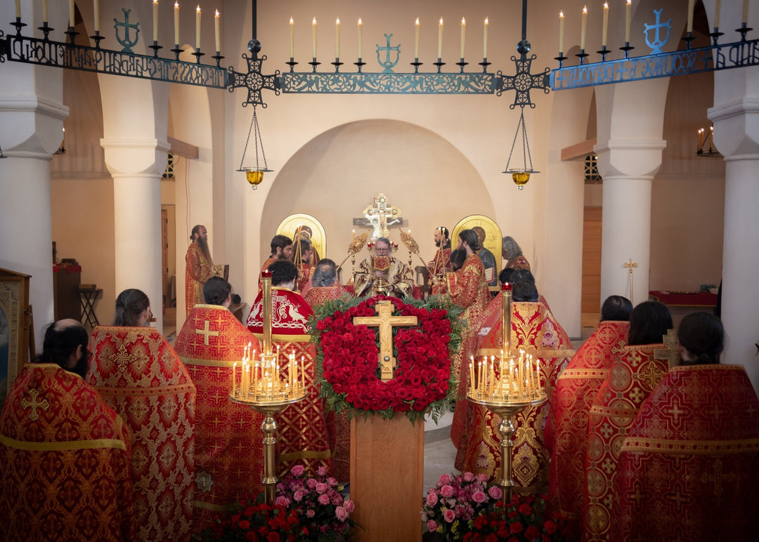 Metropolitan Jonah Celebrates Exaltation & Pilgrimage Weekend at Holy Cross Monastery