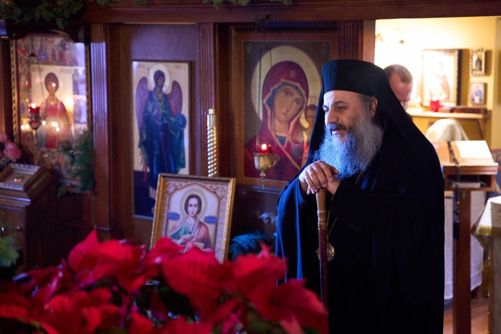 Monastery Receives Christmas Visit From Metropolitan Antonios - Holy Cross Monastery