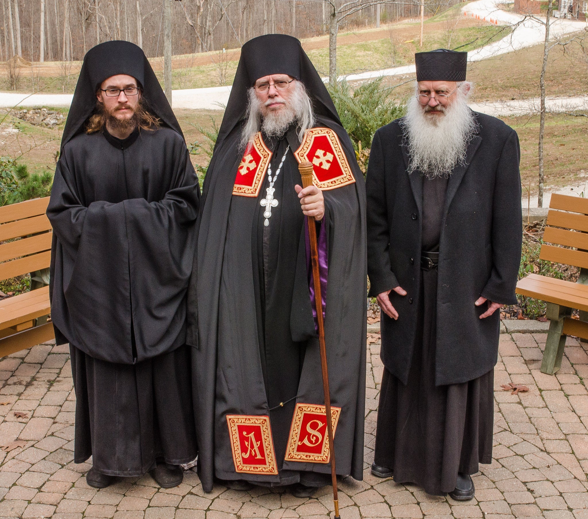 New Rassophore-monk and Novice on the Feast of the Entry of the Theokotos (2016) - Holy Cross Monastery