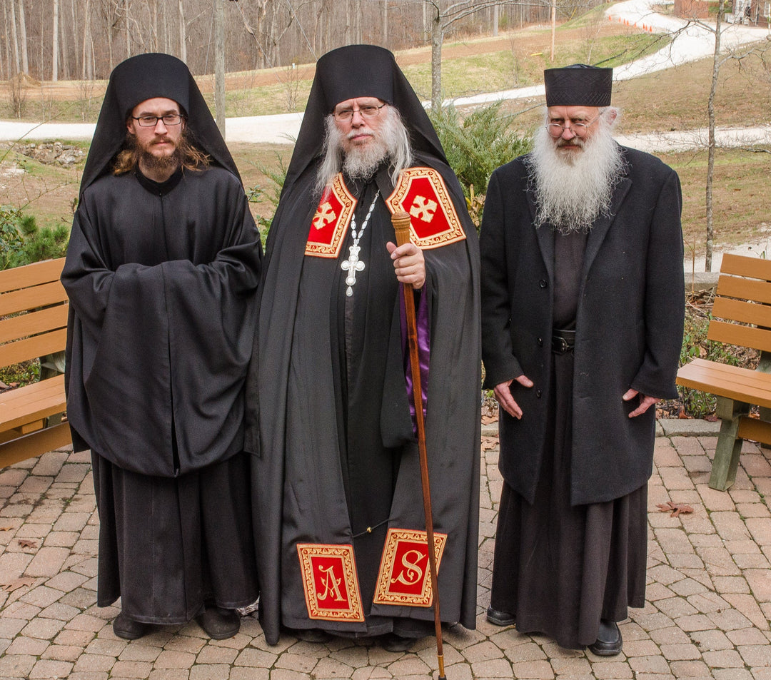 New Rassophore-monk and Novice on the Feast of the Entry of the Theokotos (2016)