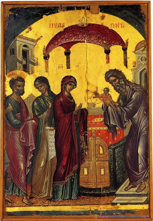 Sermon for the Meeting of the Lord (2015) - Holy Cross Monastery