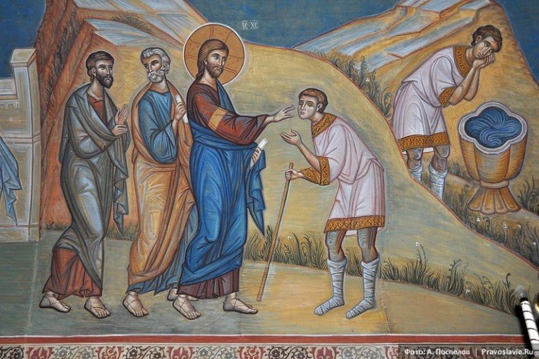 Sermon for the Sunday of the Blind Man (2015) - Holy Cross Monastery