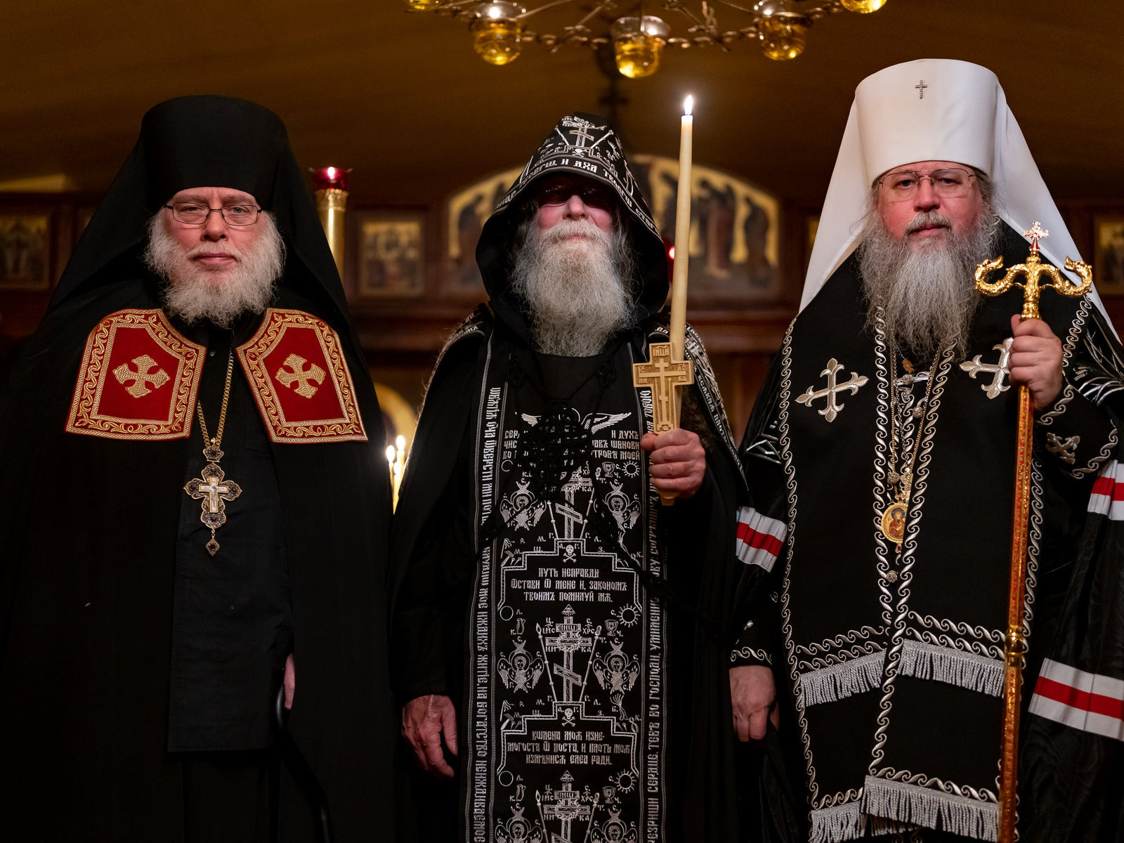 Tonsure of Schemamonk Ignaty - Holy Cross Monastery