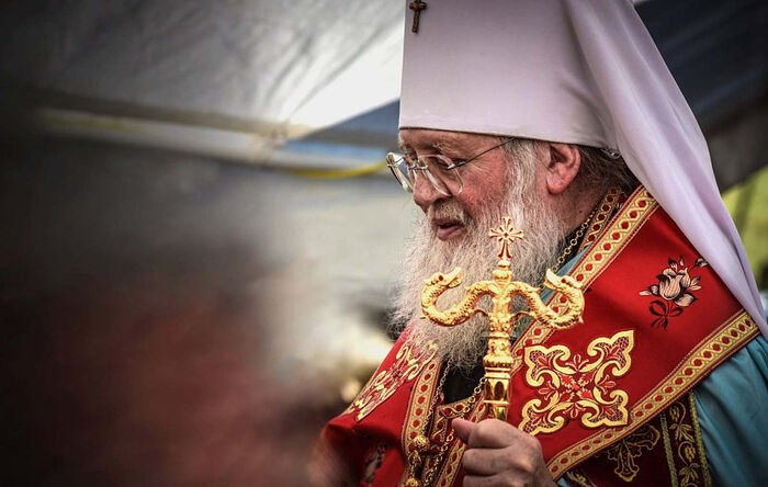 Ukrainian Hierarchs on the Repose of Metropolitan Hilarion