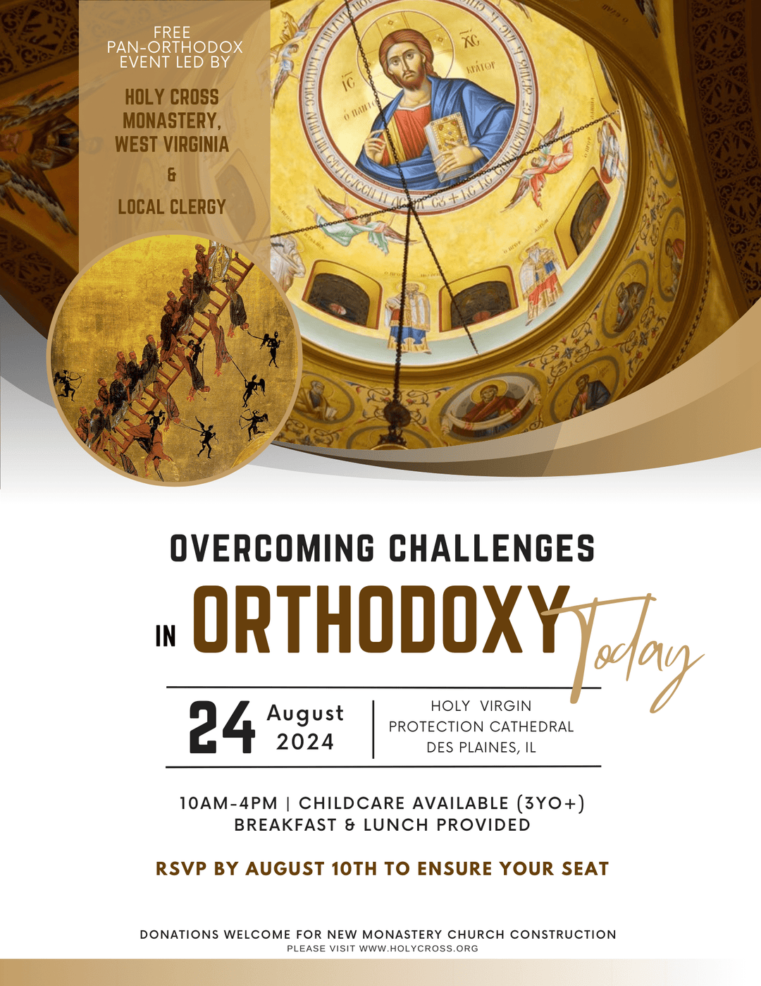 Upcoming Pan-Orthodox Day Retreat Features Two Holy Cross Hieromonks