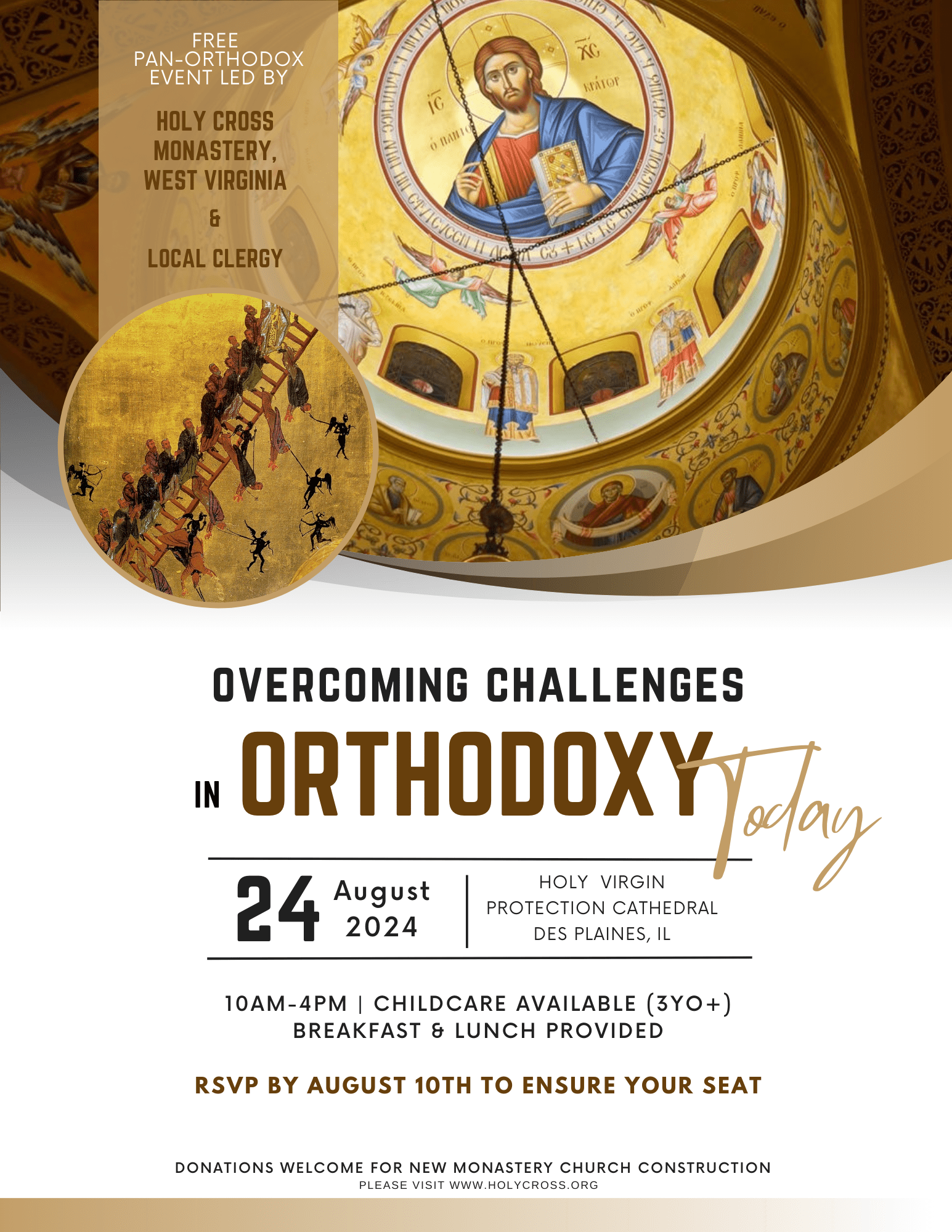 Upcoming Pan-Orthodox Day Retreat Features Two Holy Cross Hieromonks - Holy Cross Monastery