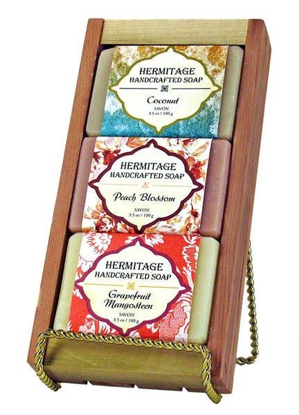 Monastery Greetings  Hermitage Soap Trio for Men from Holy Cross Monastery  - Religious & Spiritual Gifts by Monks & Nuns in Abbeys, Convents,  Hermitages & Monasteries