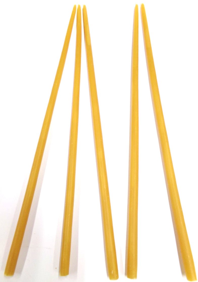 Beeswax Bishop's Candles - Holy Cross Monastery