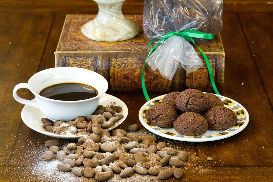 Brownie Amaretti - Chocolate Almond Cookies - Holy Cross Monastery