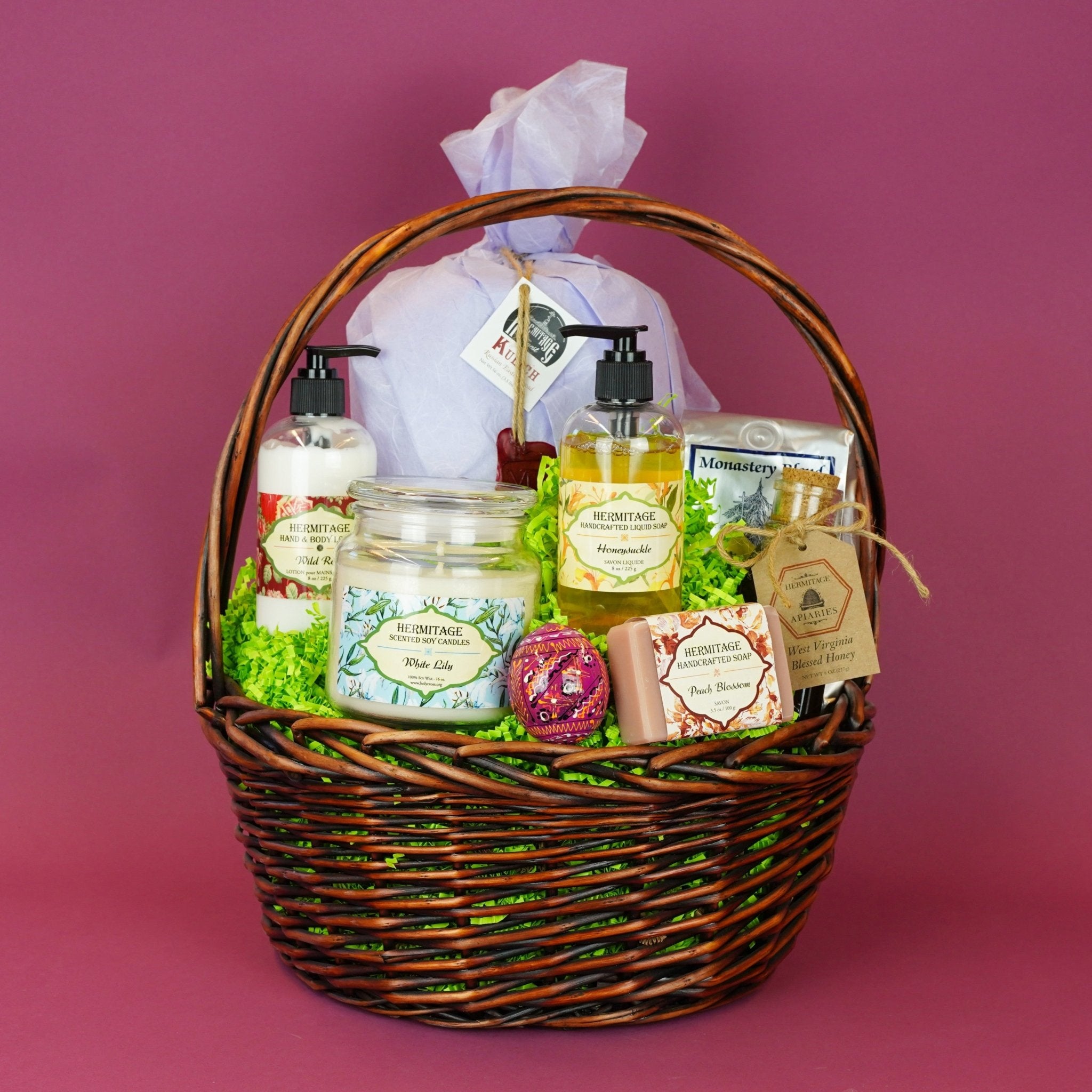 Deluxe Pascha Gift Basket - Holy Cross Monastery
