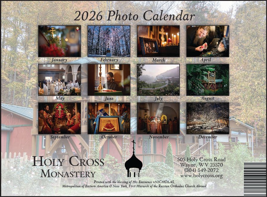 Holy Cross Monastery 2026 Photo Calendar - Holy Cross Monastery