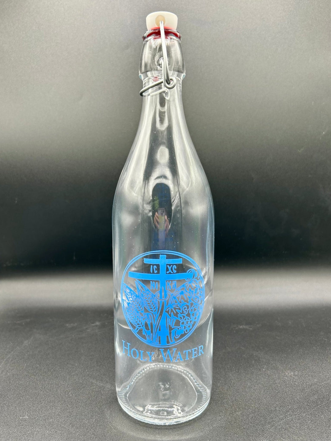 Holy Water Bottle - Glass - Holy Cross Monastery