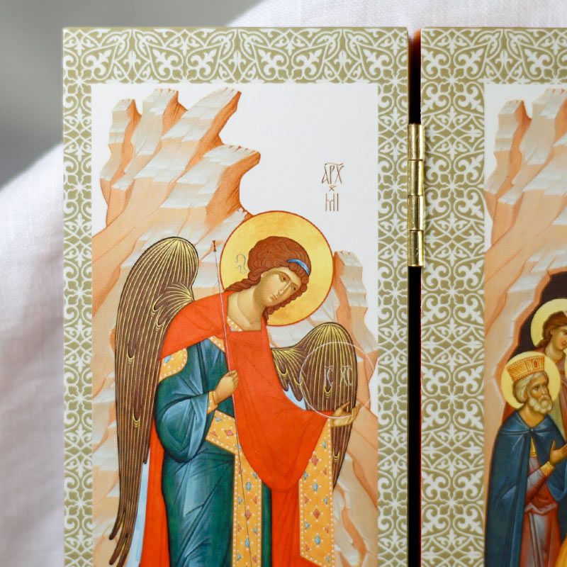 Icon Triptych - Resurrection of Christ (Minsk) - Holy Cross Monastery