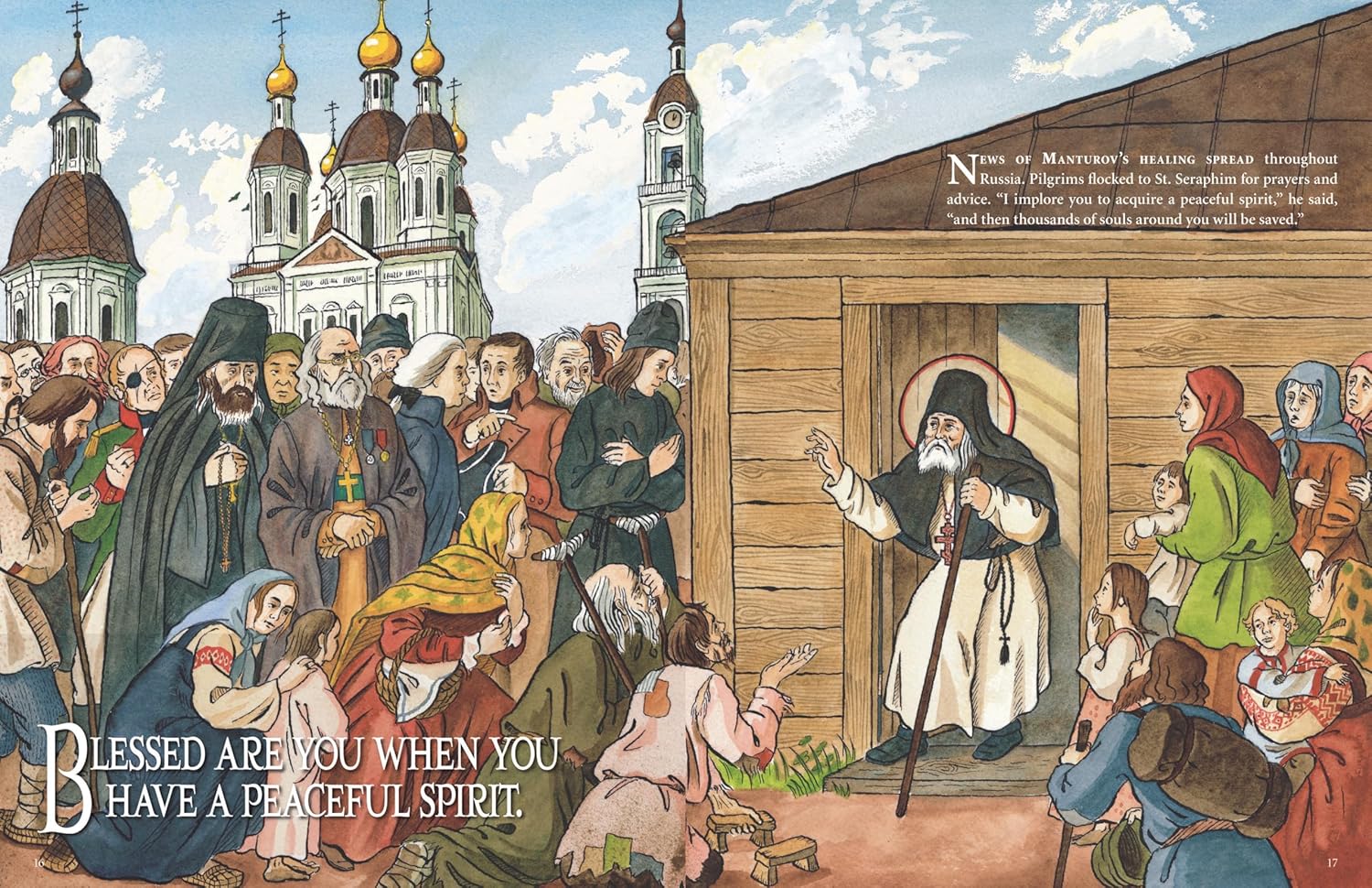 St. Seraphim's Beatitudes - Blessings for Our Path to Heaven - Holy Cross Monastery