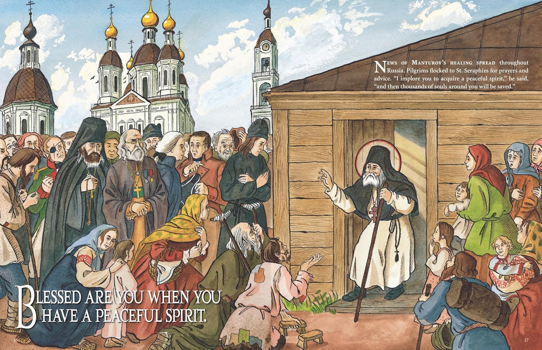 St. Seraphim's Beatitudes - Blessings for Our Path to Heaven - Holy Cross Monastery