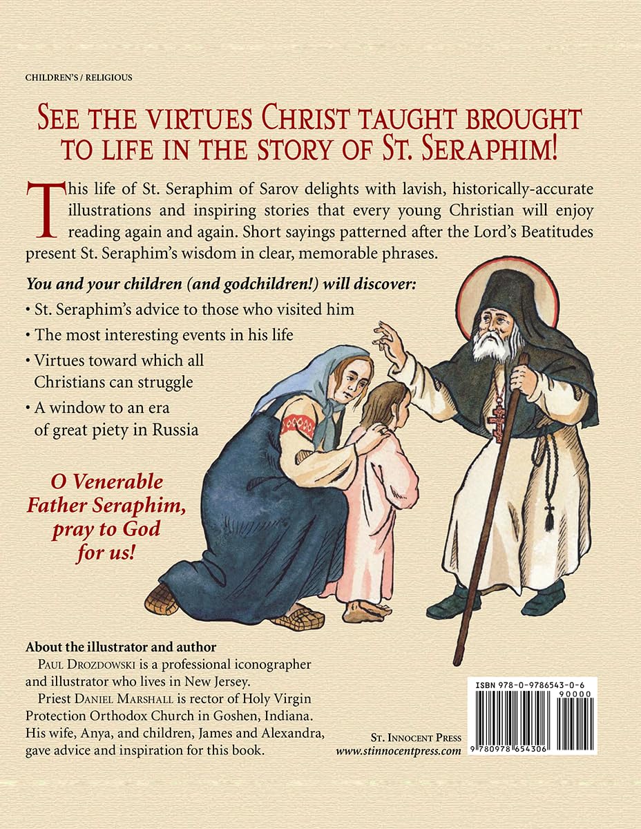 St. Seraphim's Beatitudes - Blessings for Our Path to Heaven - Holy Cross Monastery