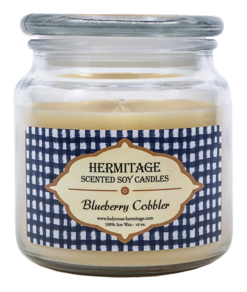 Blueberry Cobbler Scented Candle - Holy Cross Monastery