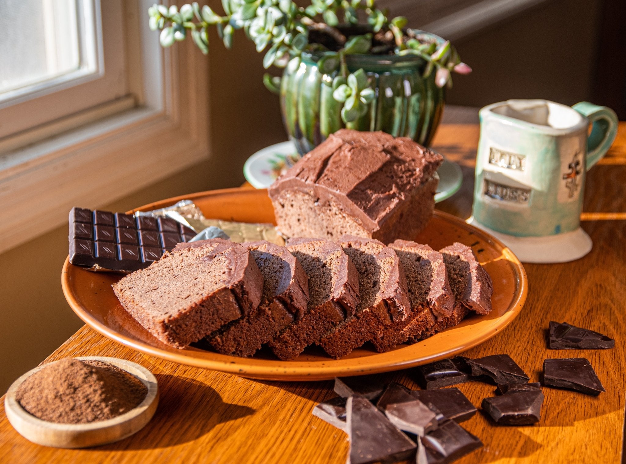 Chocolate Pound Cake - Holy Cross Monastery