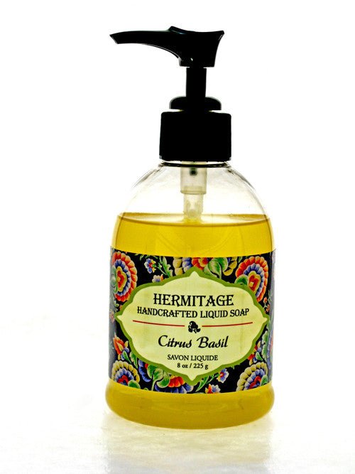 Citrus Basil Liquid Soap - Holy Cross Monastery