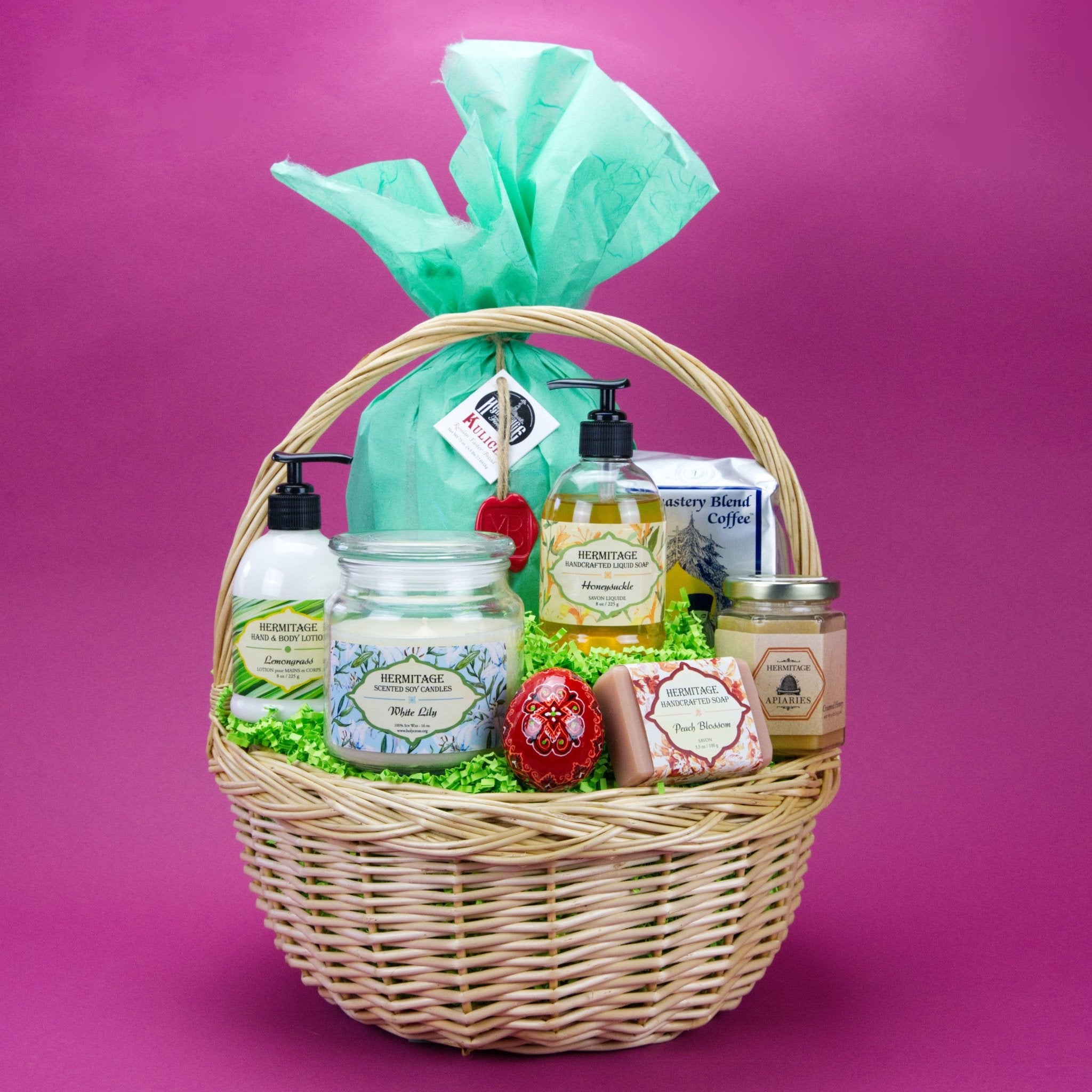 Deluxe Pascha Gift Basket - Holy Cross Monastery