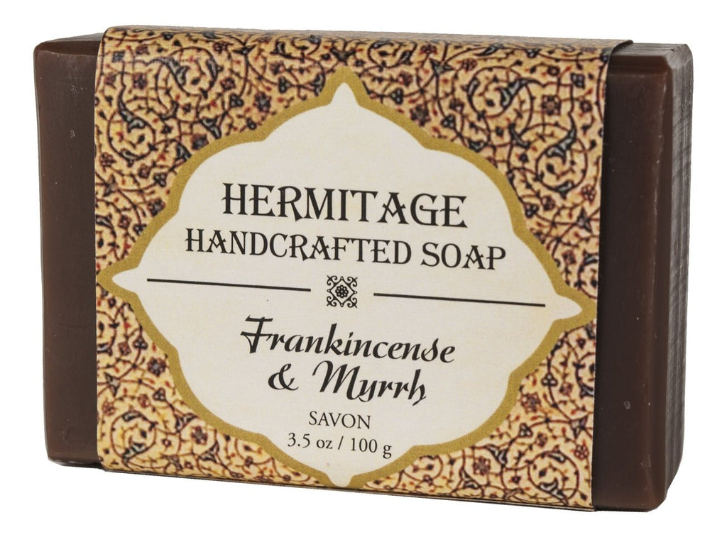 FRANKINCENSE SOAP with Frankincense Essential Oil - Ziryabs Body Brew