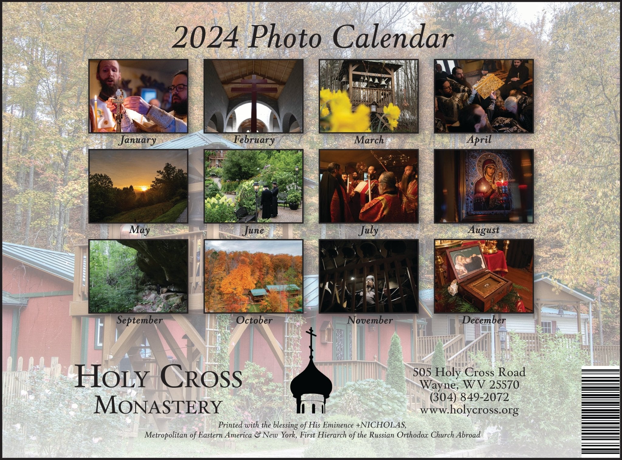Holy Cross Monastery 2024 Photo Calendar - Holy Cross Monastery
