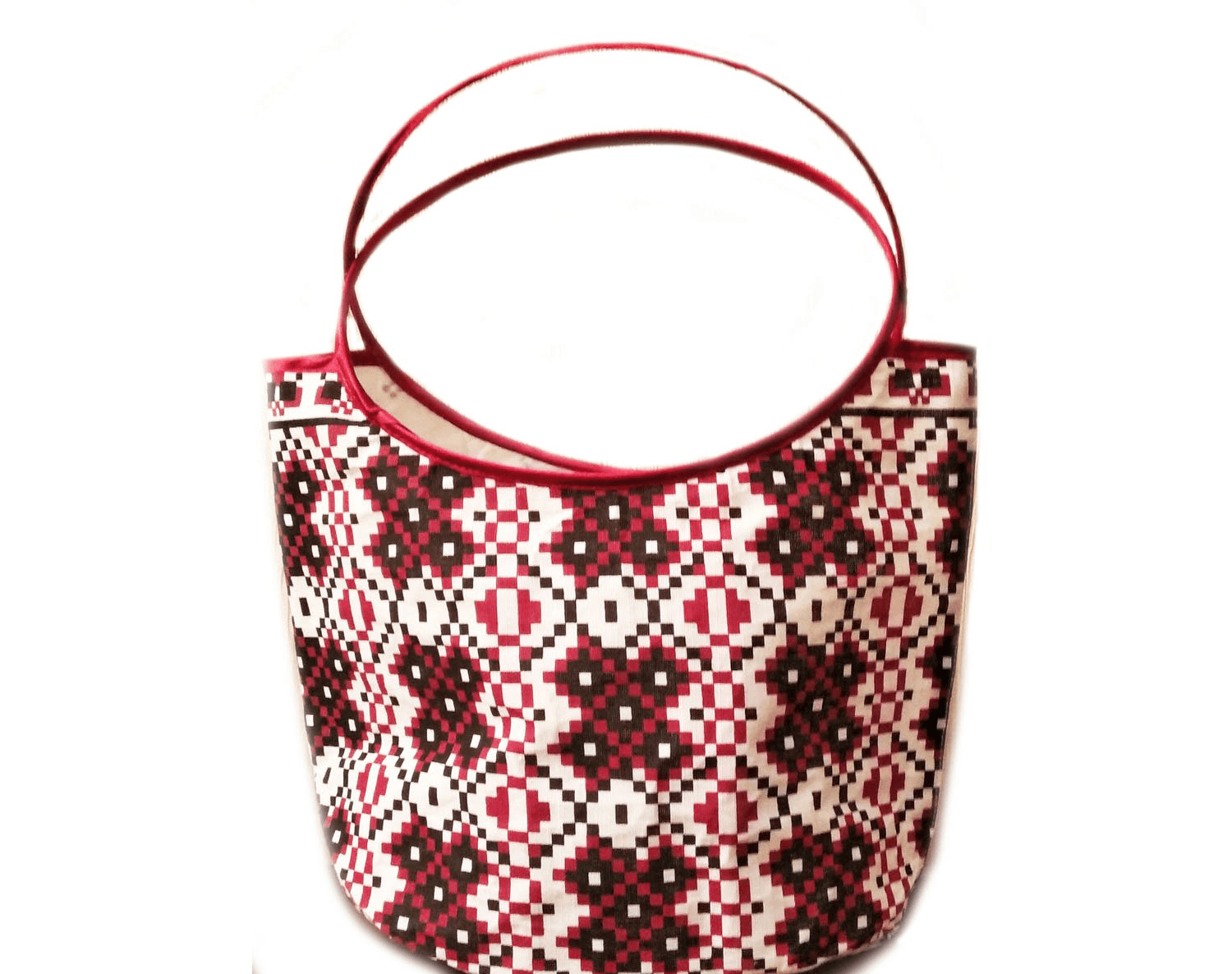 Linen Pascha Tote Bag-Red - Holy Cross Monastery