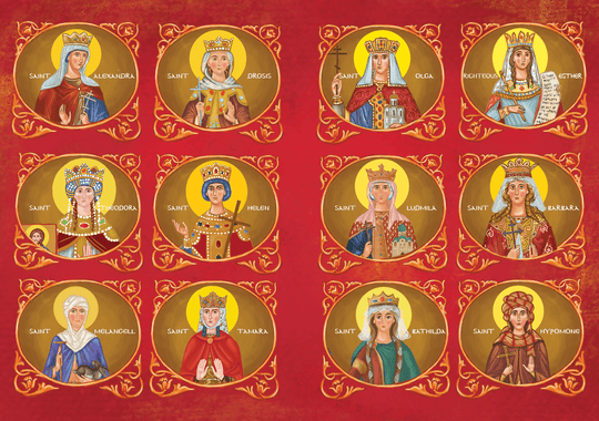 My Holy Queens and Princesses - Holy Cross Monastery