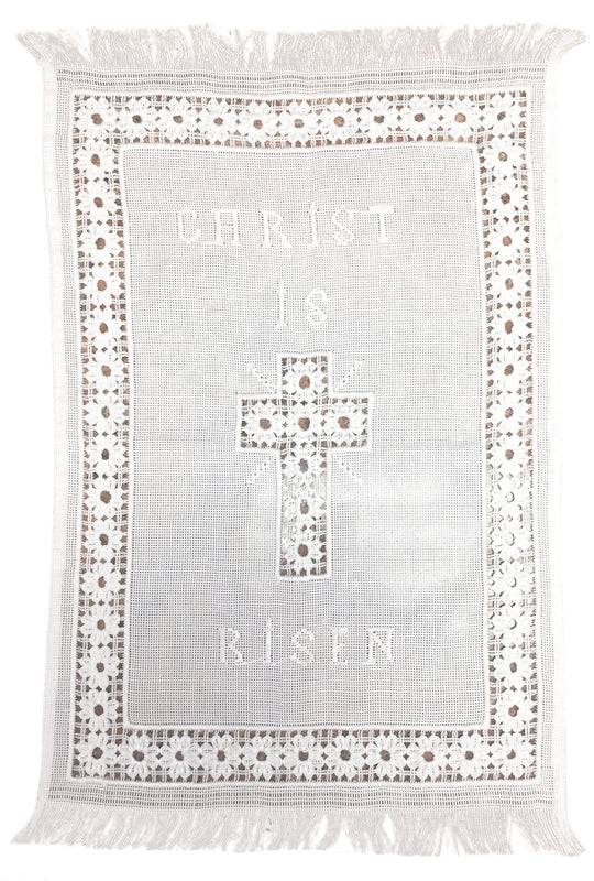 Pascha Basket Cover - Hand Embroidered - Holy Cross Monastery