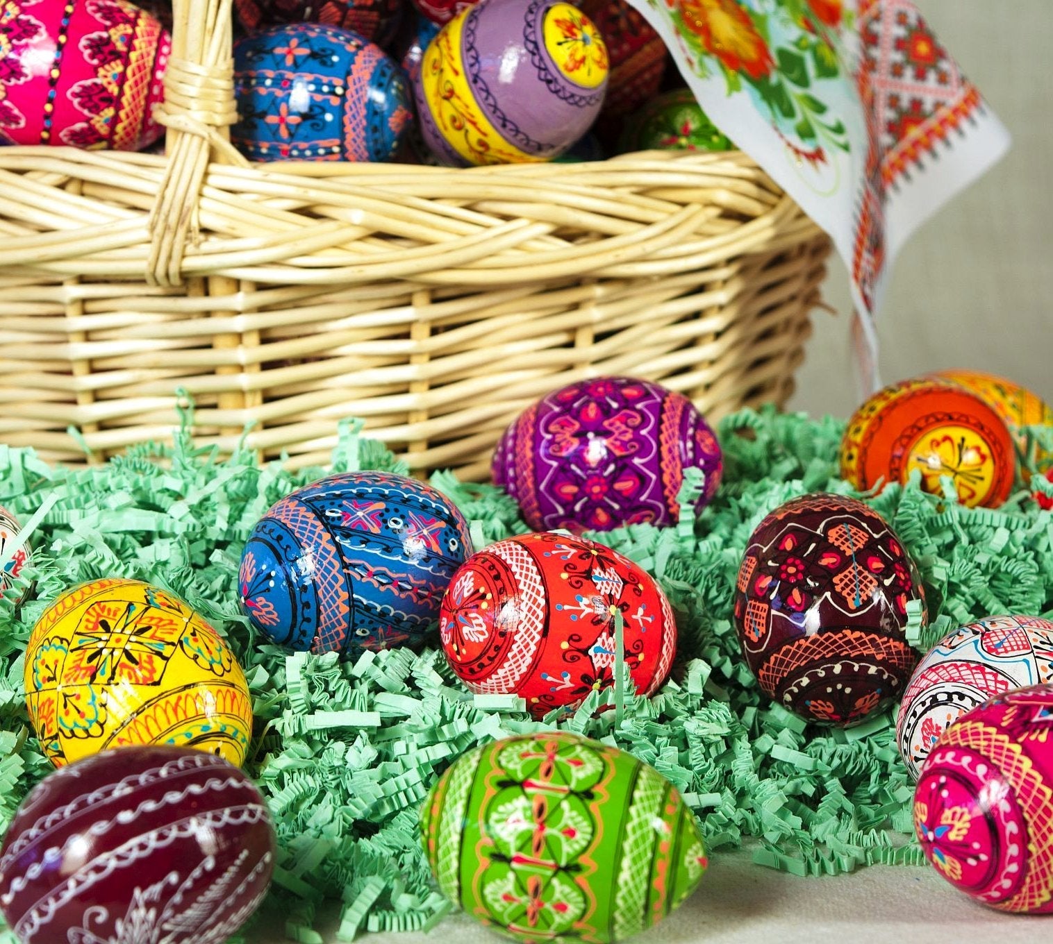 Paschal Pysanky Egg - Holy Cross Monastery