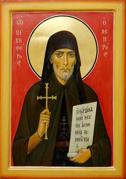St. Nikephoros the Leper - Holy Cross Monastery