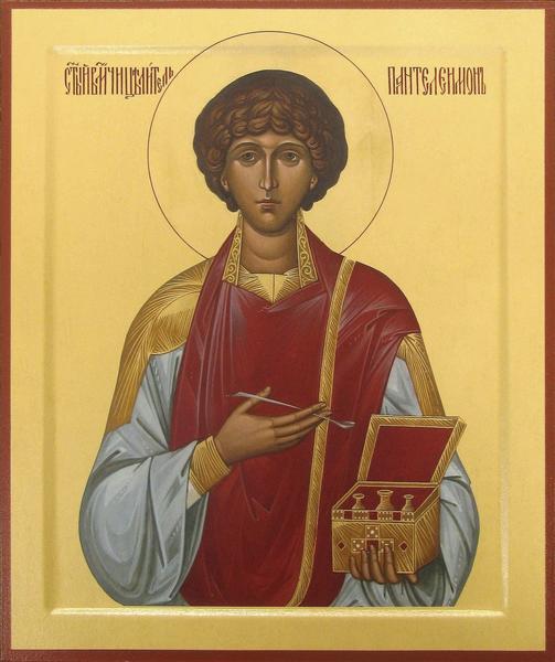 St. Panteleimon (Premium w/ kovcheg) - Holy Cross Monastery