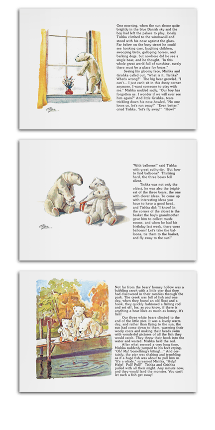 The Adventures of Three White Bears - Holy Cross Monastery