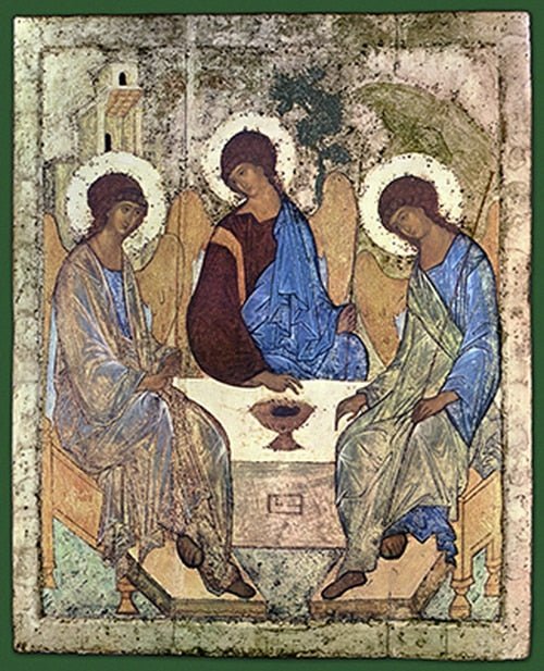 The Holy Trinity (Rublev) - Holy Cross Monastery