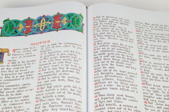The Illuminated Gospel of St. Matthew - Holy Cross Monastery