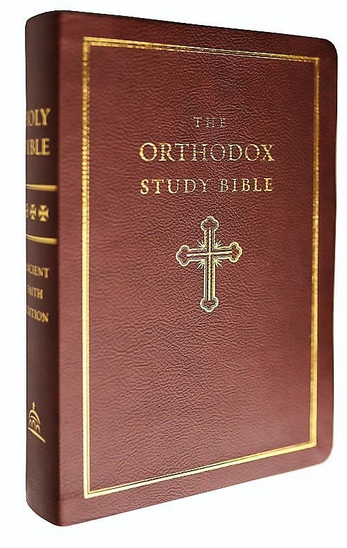 The Orthodox Study Bible - Ancient Faith Edition (Leathersoft) - Holy Cross Monastery
