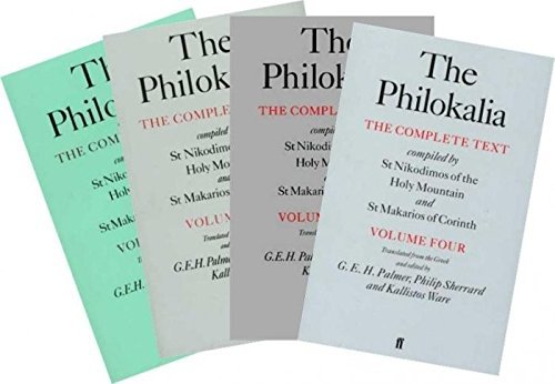 The Philokalia - The Complete Text (4 Volume Set) - Holy Cross Monastery