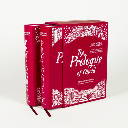 The Prologue of Ohrid - Lives of Saints, Hymns, Reflections, and Homilies for Every Day of the Year - Holy Cross Monastery