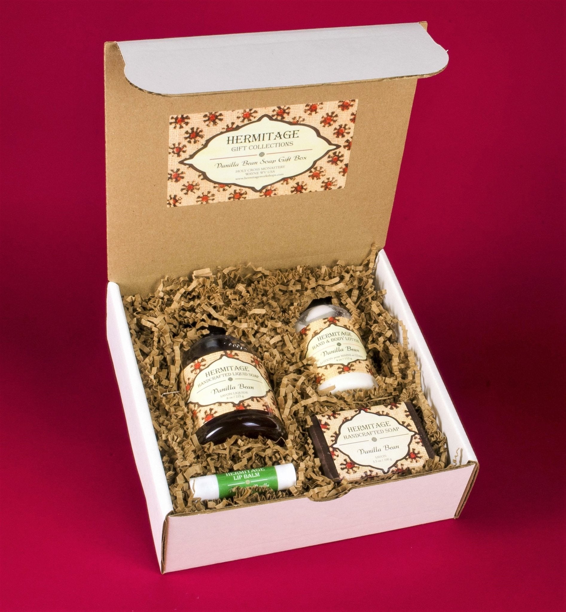 Vanilla Bean Soap Gift Box - Holy Cross Monastery