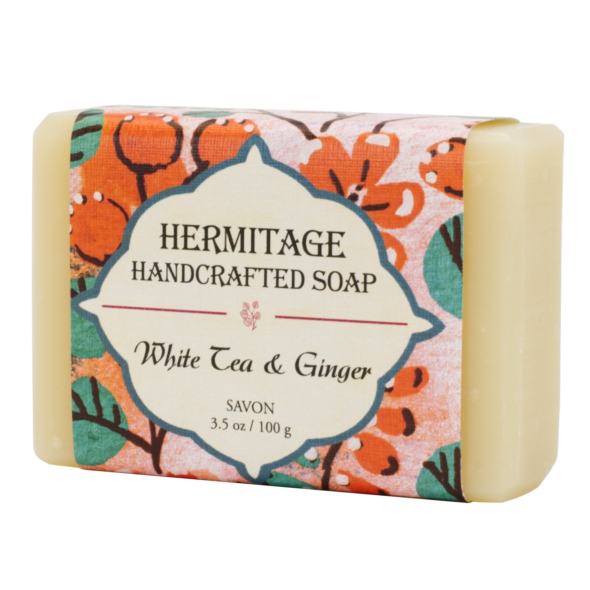 White Tea & Ginger Bar Soap - Holy Cross Monastery