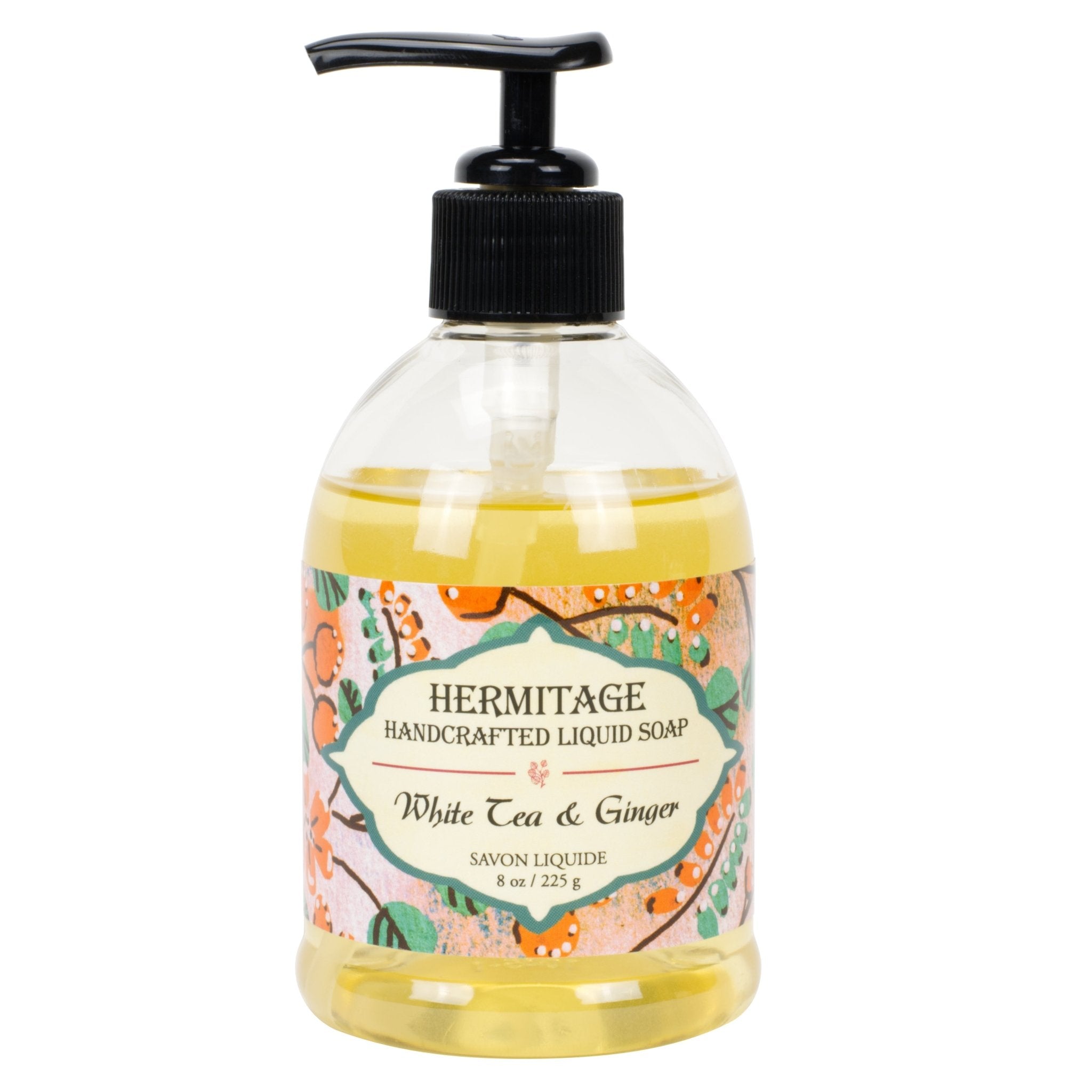 White Tea & Ginger Liquid Soap - Holy Cross Monastery